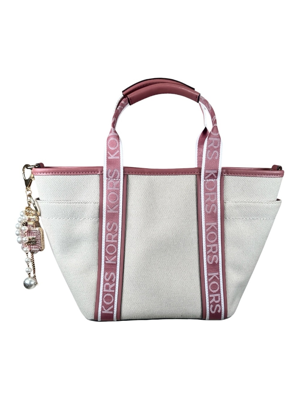 Michael Kors Maeve Logo Convertible Tote NWOT - Picture 3 of 17